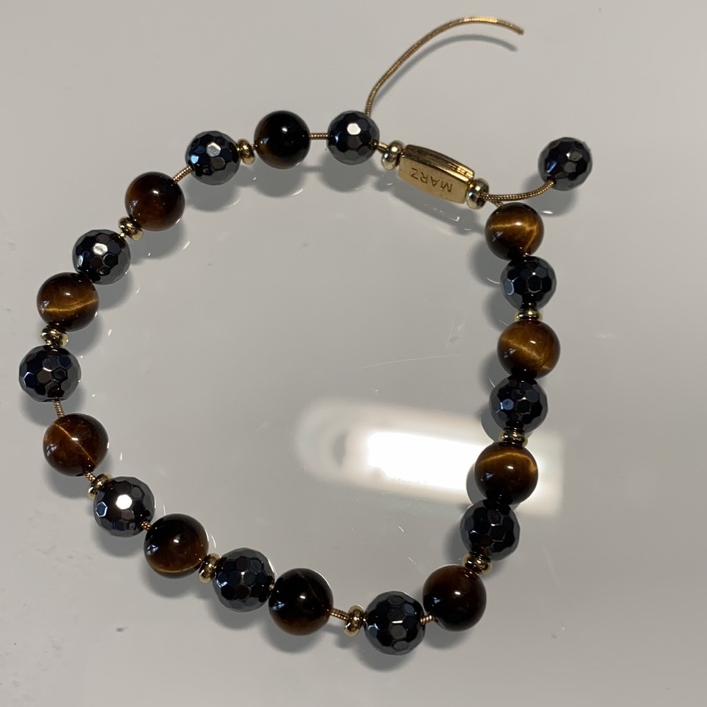 MARZ GENUINE BEADED BRACELET MEN/WOMEN